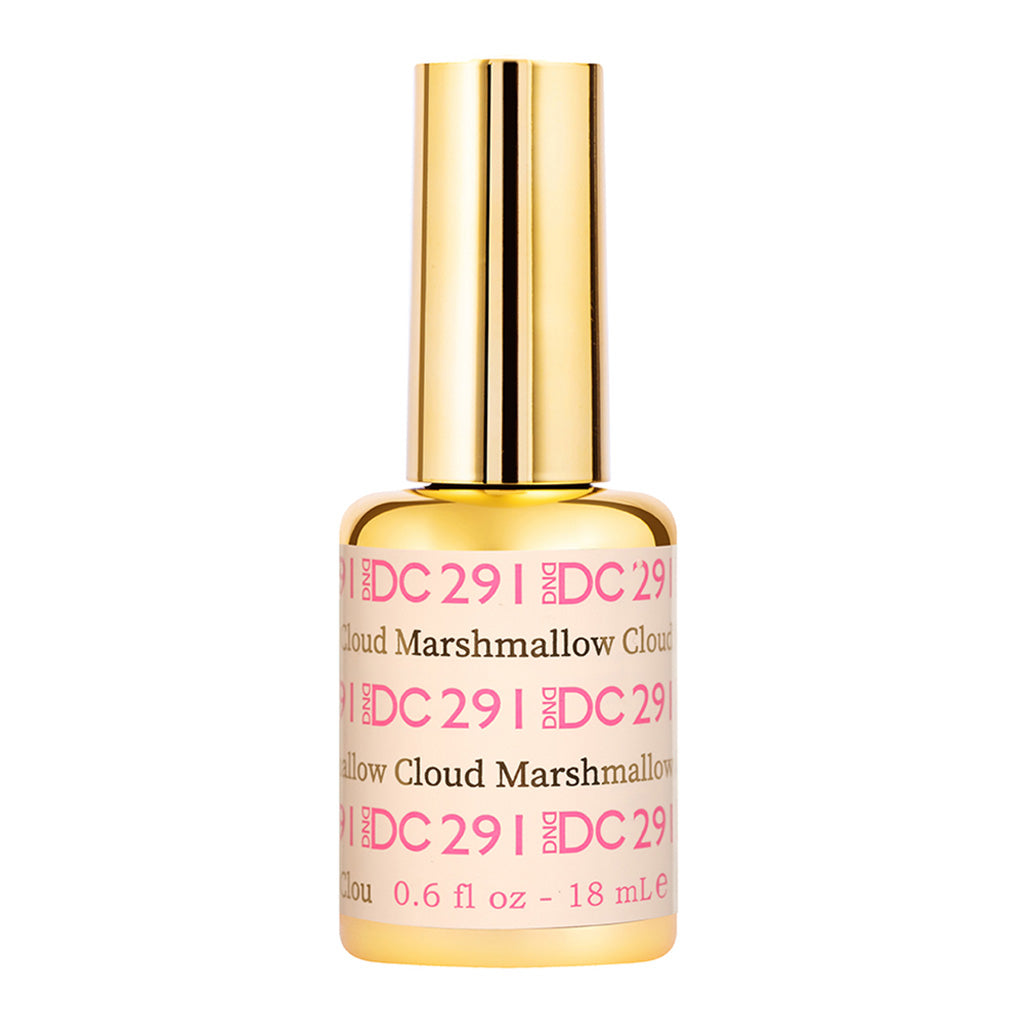 DND DC Gel Nail Polish Duo - 291 Nude Colors - Marshmallow Cloud