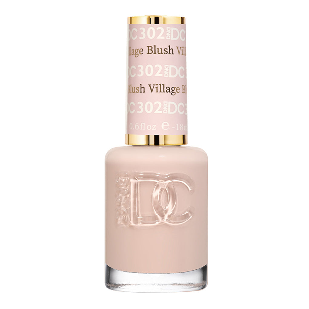 DND DC Gel Nail Polish Duo - 302 Nude Colors - Blush Village