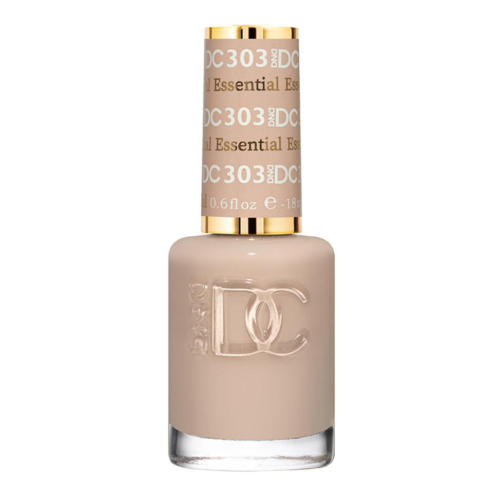 DND DC Gel Nail Polish Duo - 303 Beige Colors - Essential