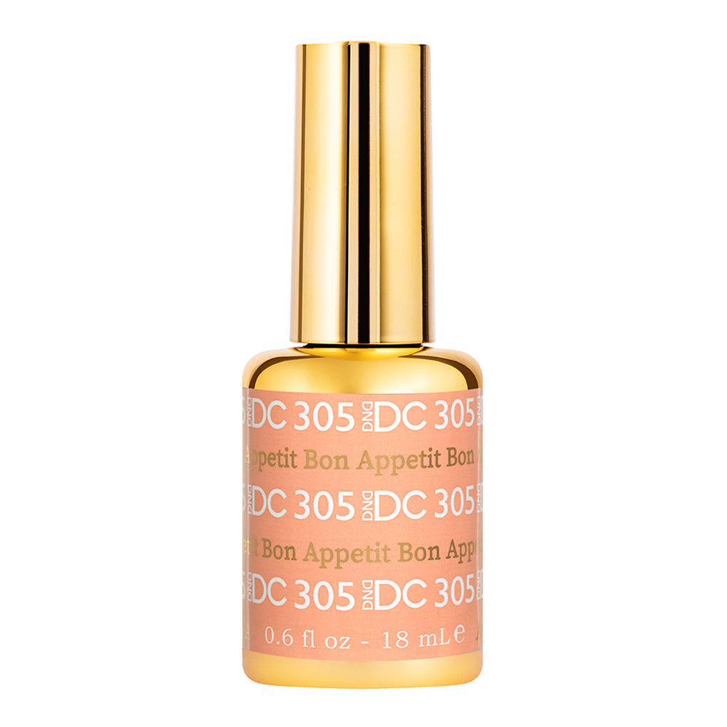 DND DC Gel Nail Polish Duo - 305 Pink Colors - Bon Appetit