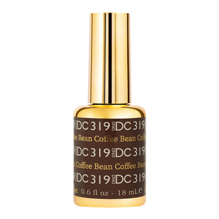 DND DC Gel Nail Polish Duo - 319 Brown Colors - Coffee Bean