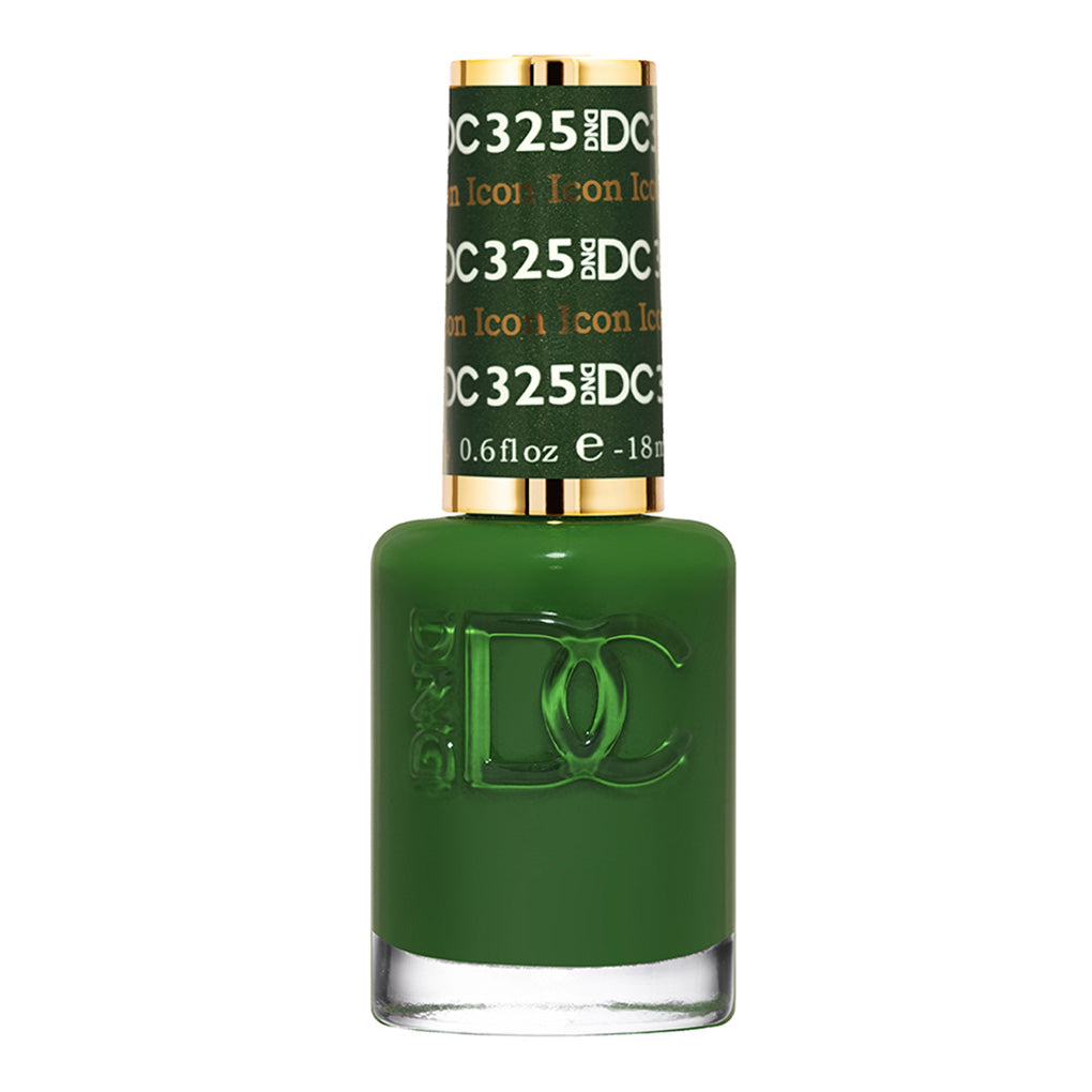 DND DC Gel Nail Polish Duo - 325 Green Colors - Icon