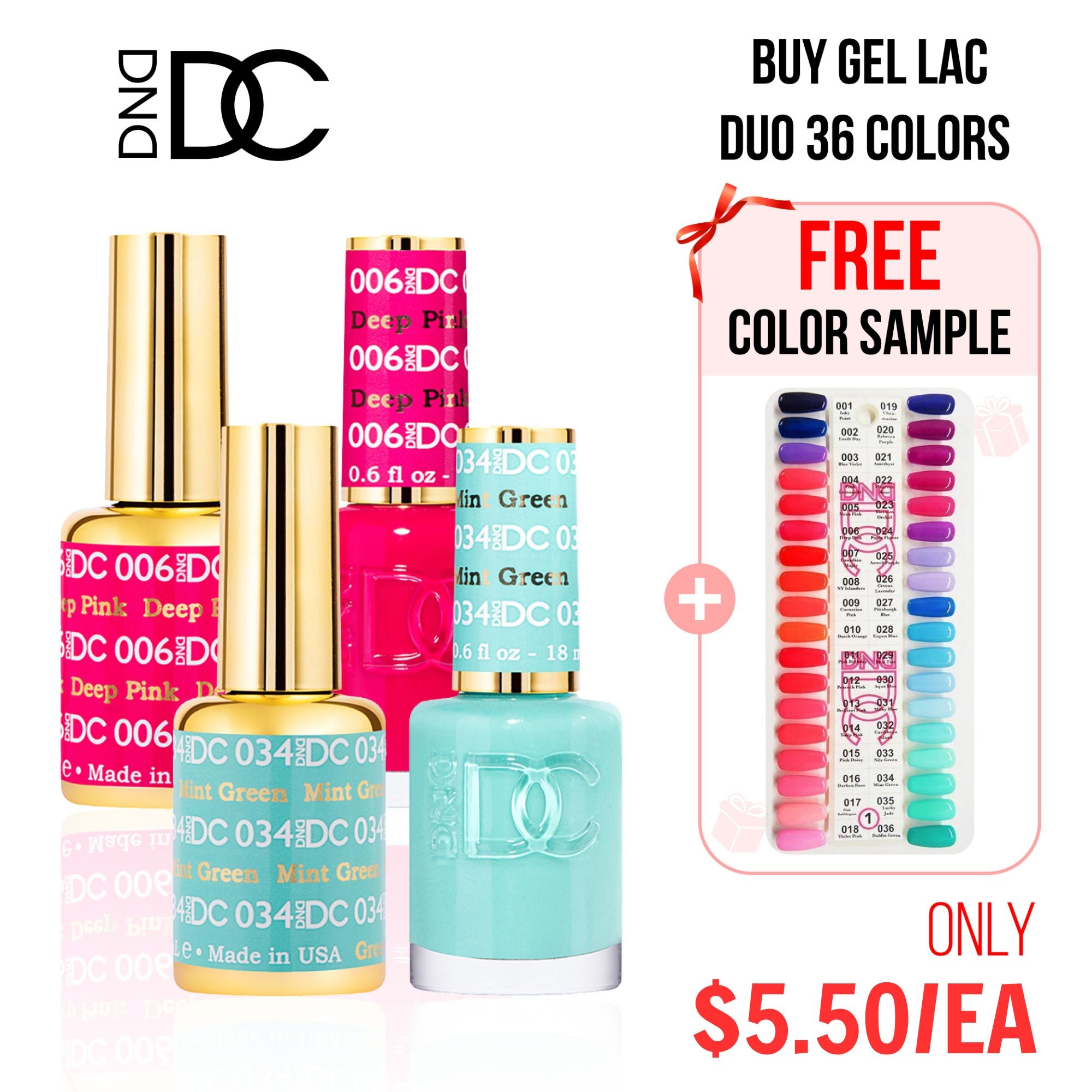 DC Part 1 - Set of 35 Gel & Lacquer Combos