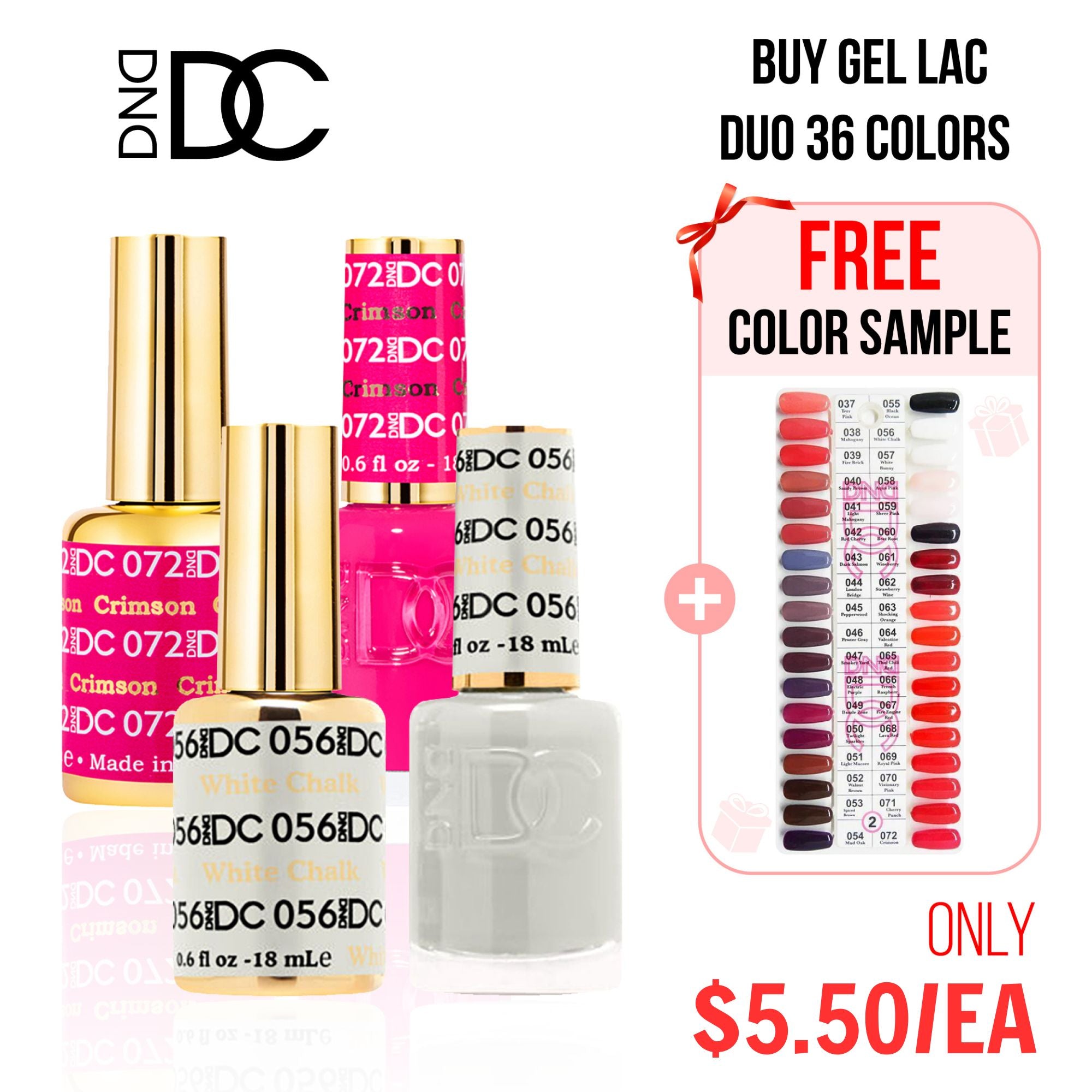 DC Part 2 - Set of 33 Gel & Lacquer Combos