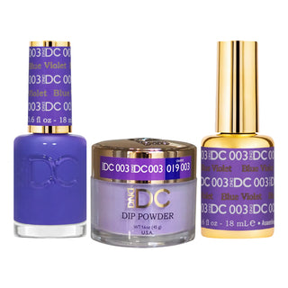 DND DC Gel Nail Polish - 003 Blue Violet
