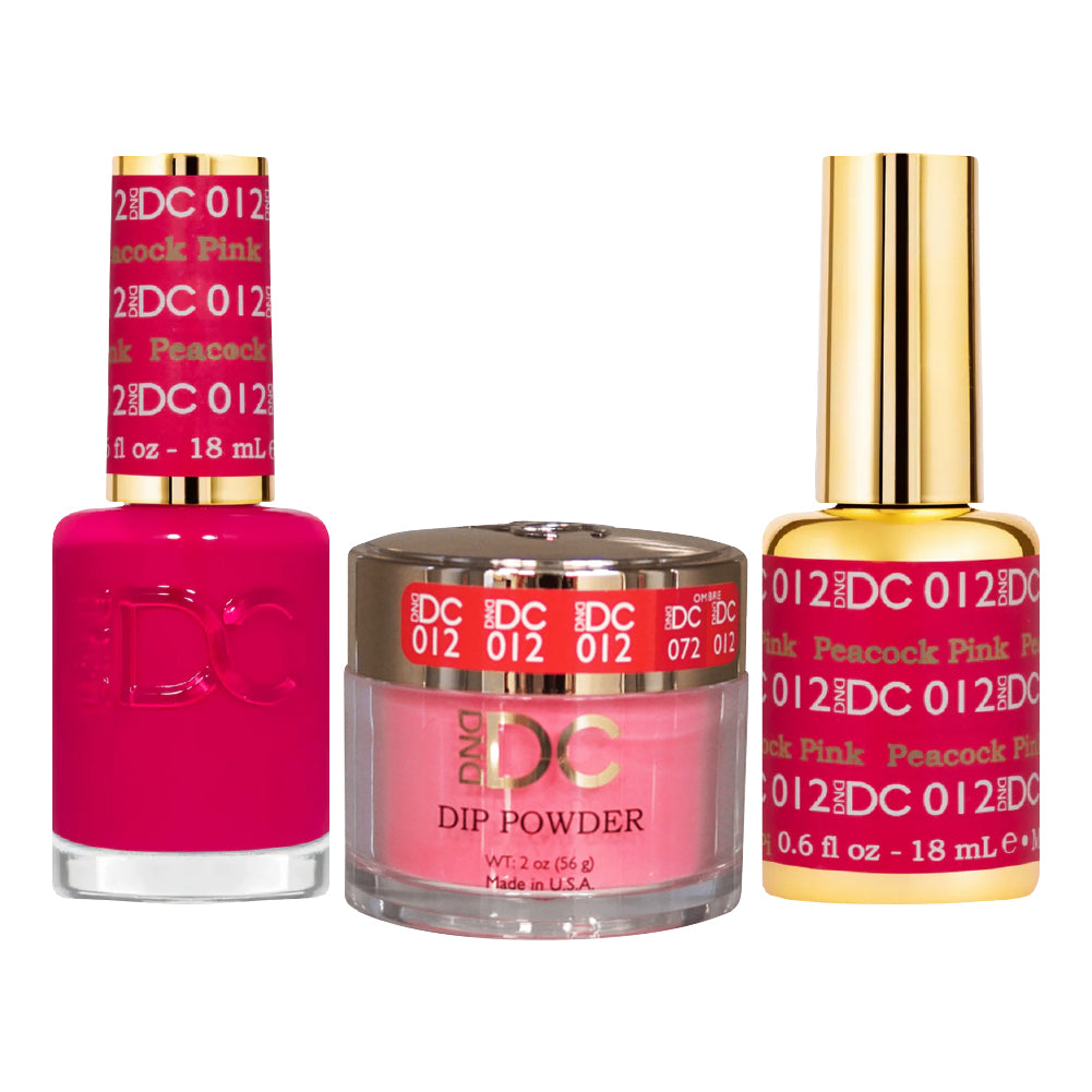 DND DC Gel Nail Polish - 012 Peacock Pink – ND Nails Supply