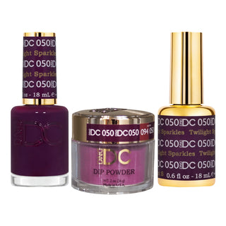 DND DC Gel Nail Polish - 050 Twilight Sparkles