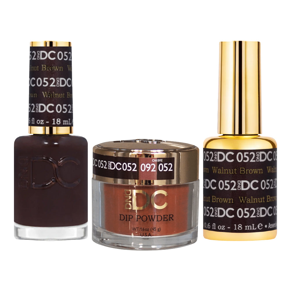DND DC Gel Nail Polish - 052 Walnut Brown – ND Nails Supply