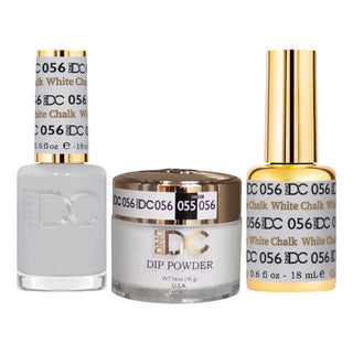 DND DC Gel Nail Polish - 056 White Chalk