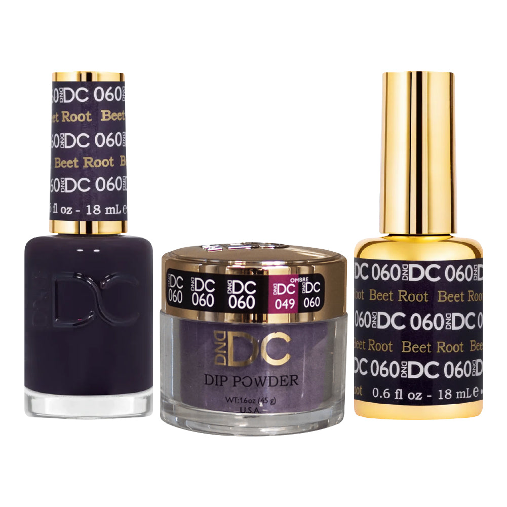 DND DC Gel Nail Polish - 060 Beet Root – ND Nails Supply