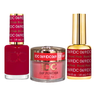 DND DC Gel Nail Polish - 069 Royal Pink