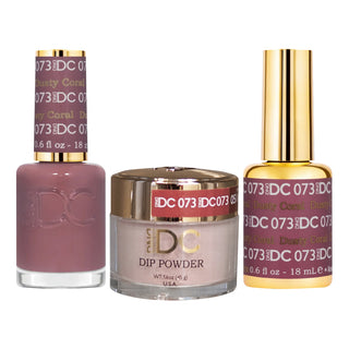 DND DC Gel Nail Polish - 073 Dusty Red