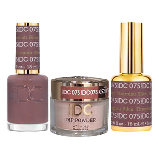 DND DC Gel Nail Polish - 075 Tiramisu Slice