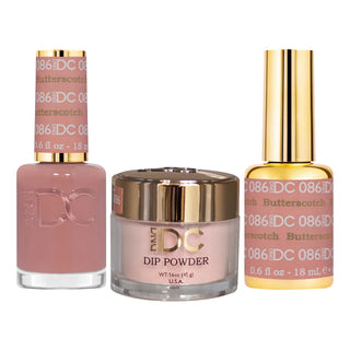 DND DC Gel Nail Polish - 086 Butterscotch