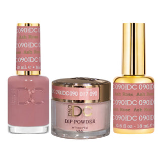DND DC Gel Nail Polish - 090 Ash Rose