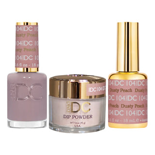 DND DC Gel Nail Polish - 104 Dusty Peach