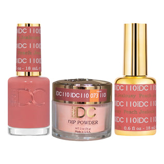DND DC Gel Nail Polish - 110 Peach Jealousy