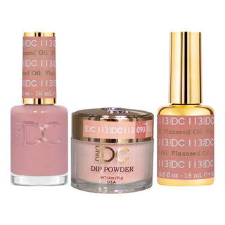 DND DC Gel Nail Polish - 113 Flaxseed Oil