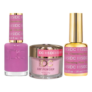 DND DC Gel Nail Polish - 115 Charming Pink