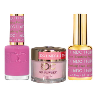 DND DC Gel Nail Polish - 116 Blushing Face