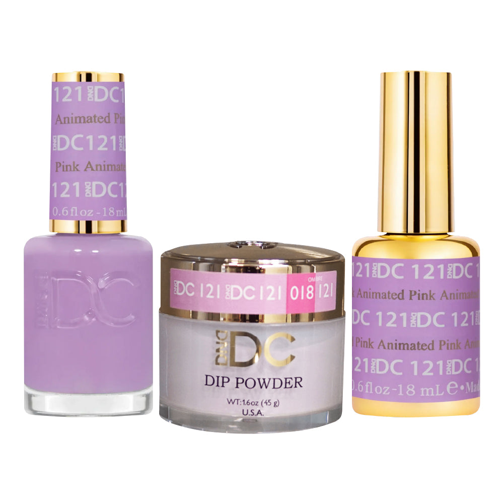 DND DC Gel Nail Polish - 121 Animated Pink – ND Nails Supply