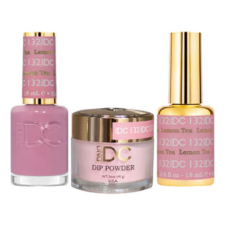 DND DC Gel Nail Polish - 132 Lemon Tea