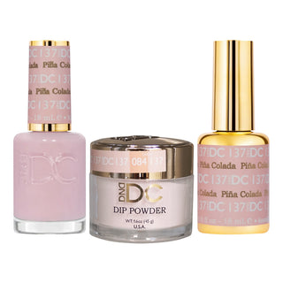 DND DC Gel Nail Polish - 137 Pina Colada