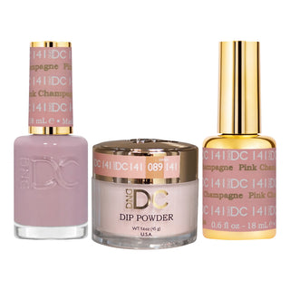 DND DC Gel Nail Polish - 141 Pink Champagne