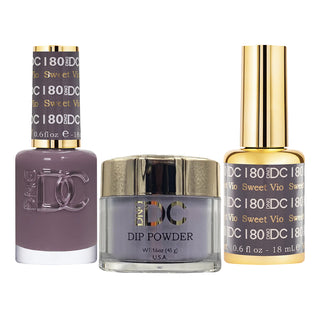 DND DC Gel Nail Polish - 180 Sweet Violet