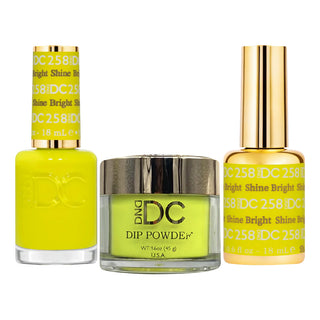DND DC Gel Nail Polish - 258 Shine Bright