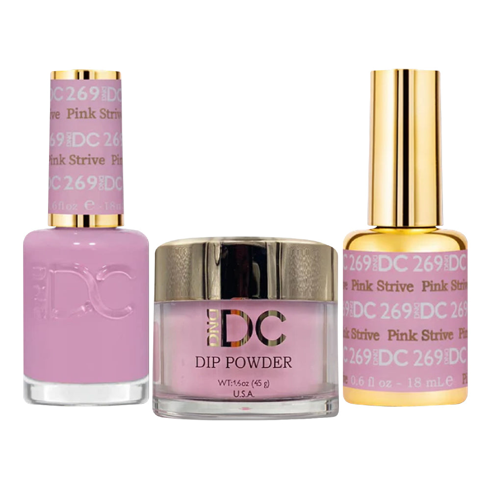 DND DC Gel Nail Polish - 269 Pink Strive – ND Nails Supply