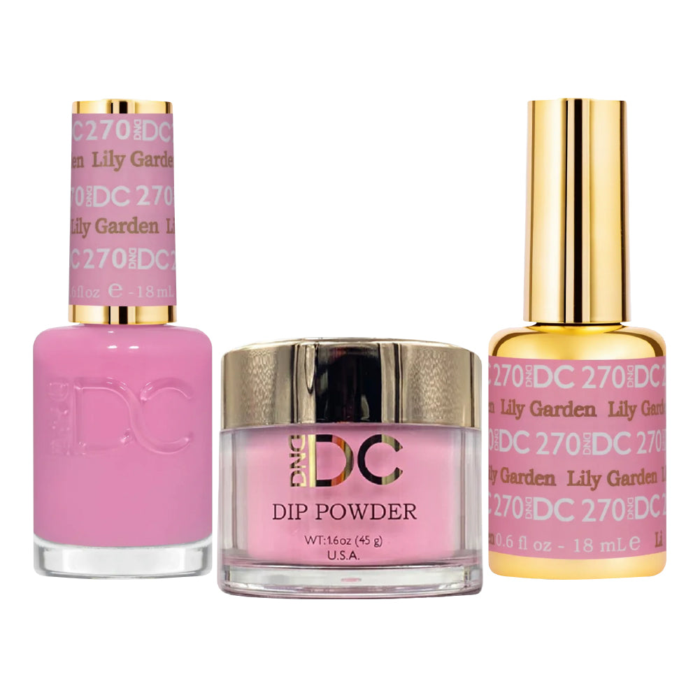 DND DC Gel + Lacquer Duo #270 Lily Garden – ND Nails Supply