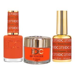 DND DC Gel Nail Polish - 273 Burnt Summer