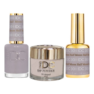 DND DC Gel Nail Polish - 301 Half Moon