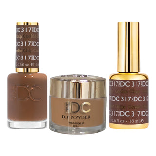 DND DC Gel Nail Polish - 317 Cookie Chips