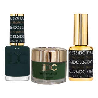 DND DC Gel Nail Polish - 326 Nightrider