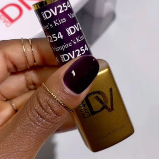 DIVA Gel Basic Kit - 254 Vampire's Kiss & Nail Lamp