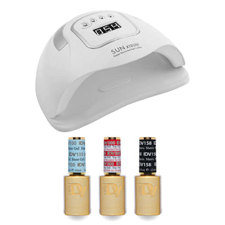 DIVA Gel Basic Kit - 158 Matrix & Nail Lamp 