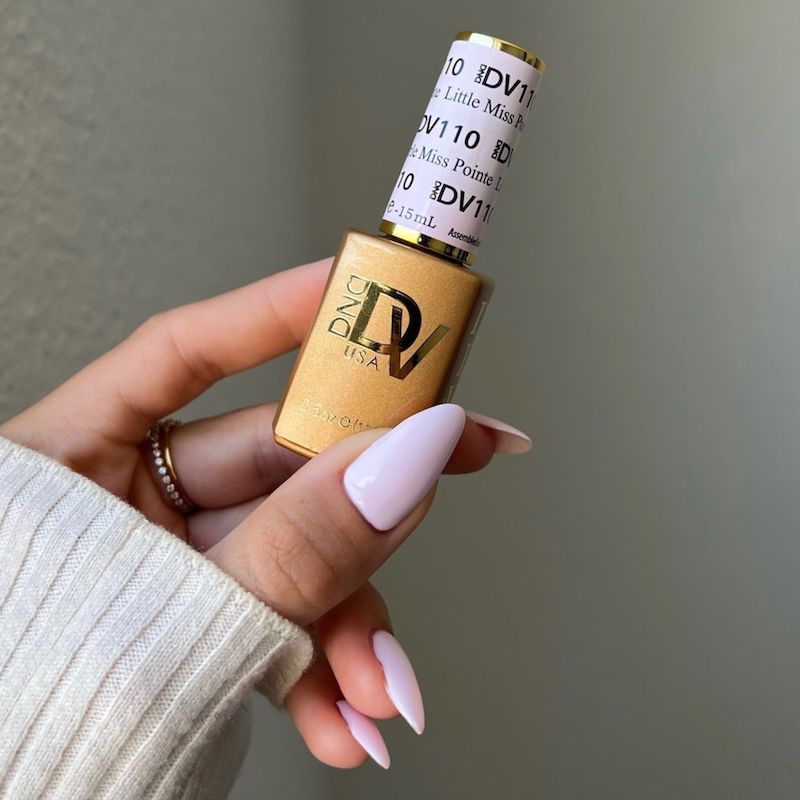 DND DIVA Gel Polish - 110 Little Miss Pointe