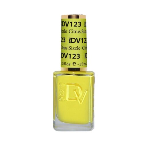 DND DIVA Nail Lacquer - 123 Citrus Sizzle