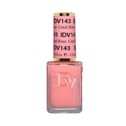 DND DIVA Nail Lacquer - 143 Coral Rose