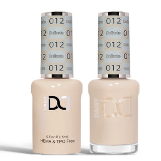 DND HEMA & TPO Free Gel Nail Polish Duo - 012 - Delicate - Beige Colors - 0.5 oz
