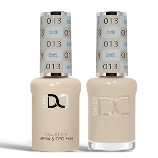 DND HEMA & TPO Free Gel Nail Polish Duo - 013 - Drift - Beige Colors - 0.5 oz