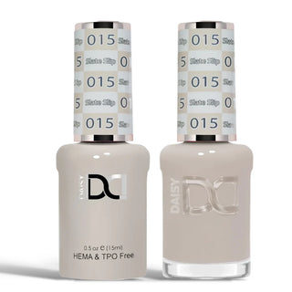 DND HEMA & TPO Free Gel Nail Polish Duo - 015 - Slate Slip - Gray Colors - 0.5 oz