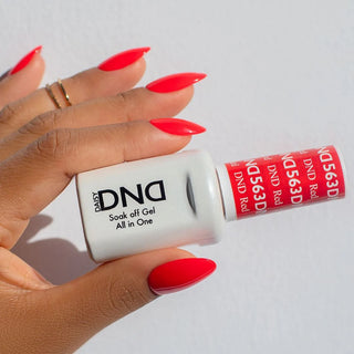 DND Gel Polish - 563 DND Red