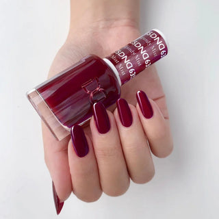 DND Nail Lacquer - 635 Burgundy Mist