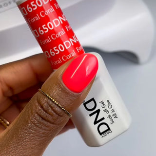 DND Gel Polish - 650 Floral Coral