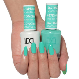 DND Gel Nail Polish - 667 Mint Tint