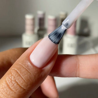 DND Gel Basic Kit - 860 She's White_ She's Pink_ & Nail Lamp