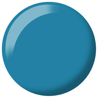DND HEMA & TPO Free Gel Nail Polish Duo - 124 - I Don't Kiss And Teal - Blue Colors - 0.5 oz
